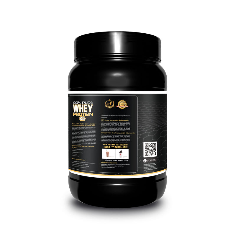 Healthy Fusion Whey Protein, Pure Whey Protein With Collagen + Magnesium, Strengthens And Builds Muscle Mass, Improves Your Training, 1000 G Protein (Vanilla) - NewNest Australia