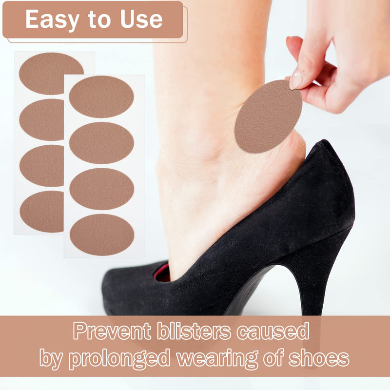 Oval Moleskin Pads Adhesive Blister Tapes Moleskin Coverlets Hiking Unsuitable Shoes Reduce Friction(8 Sheet) - NewNest Australia
