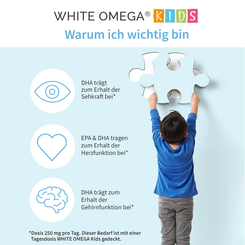 Omega-3 capsules for children - comparison winner 2023 - 90 mini capsules - sugar-free - 518 mg tasteless fish oil - NewNest Australia