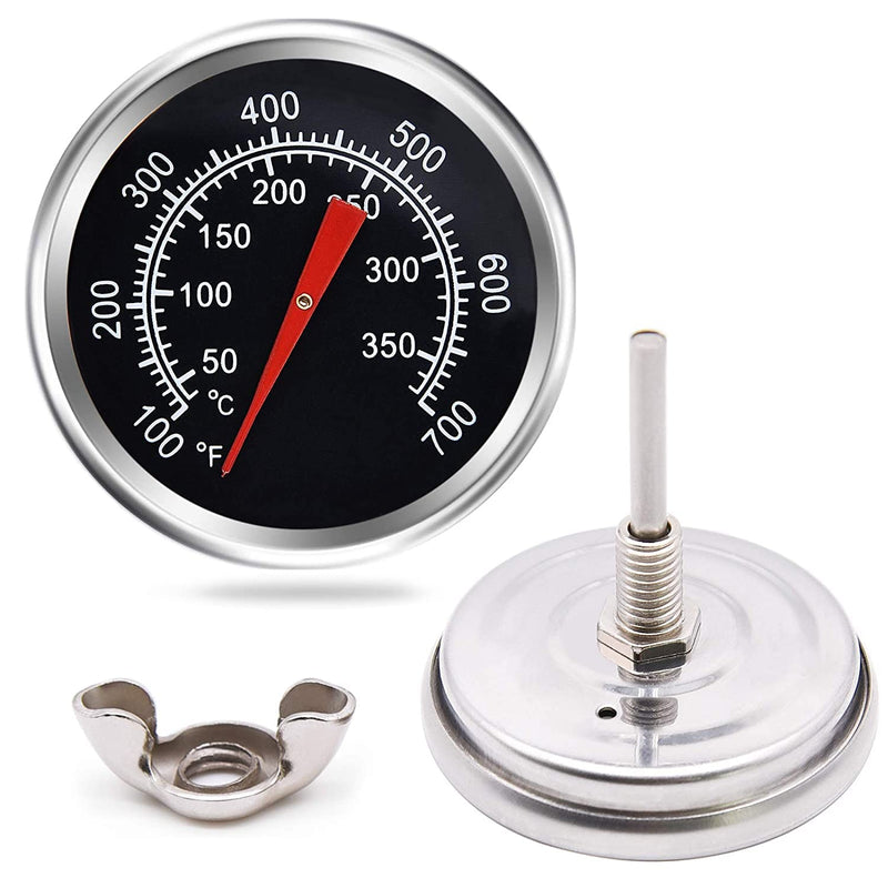 Criditpid Grill Thermometer Temperature Gauge Replacement Parts for Chargriller 5050, 5650, Charbroil 463251414, 463250212, Temp Gauge Heat Indicator Compatible for Jenn-Air 720-0336, 720-0163. - NewNest Australia