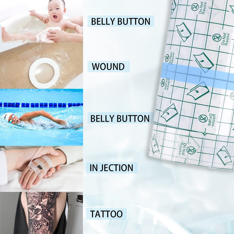 Waterproof Transparent Bandage, 15 Cm X 2 M Shower Plaster, Waterproof Plaster Roll, Transparent Plaster Roll, Medical Tape, Tattoo Plaster, Waterproof Bandage For Sports Showers - NewNest Australia