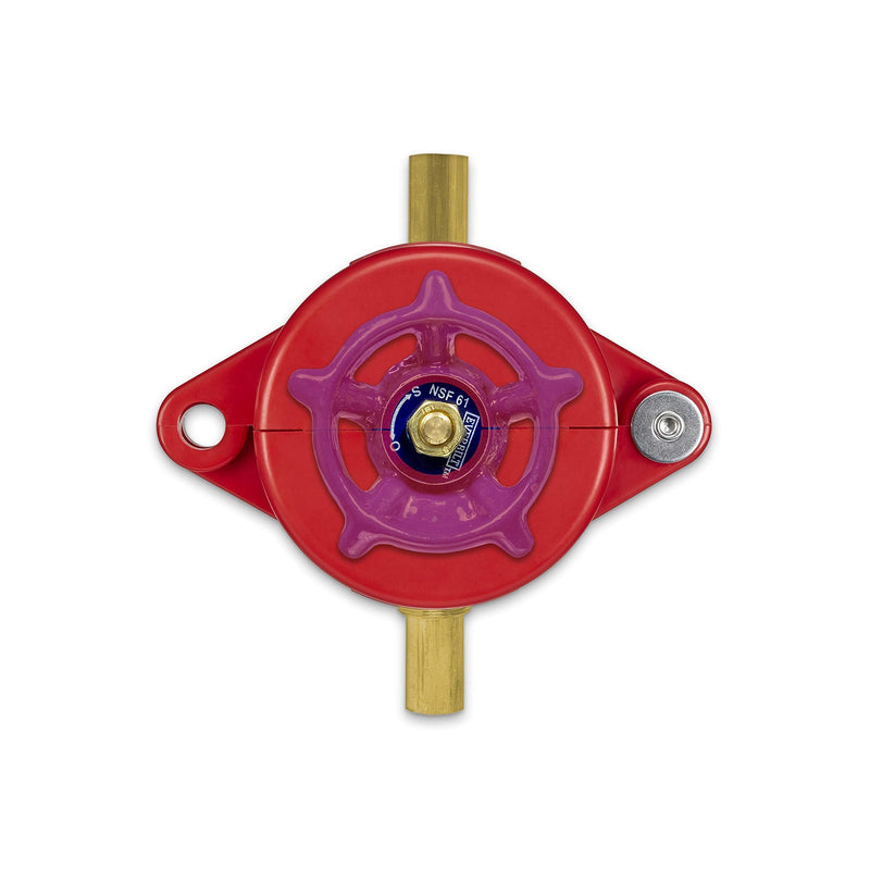 TRADESAFE Gate Valve Lockout Device, 1" to 2-1/2" Diameter, 2 Pack, Lock Out Tag Out OSHA Compliant Valve Locks for Professional and Industrial Use, Gas, Water Spigot, and Faucet Locks Outdoor - NewNest Australia