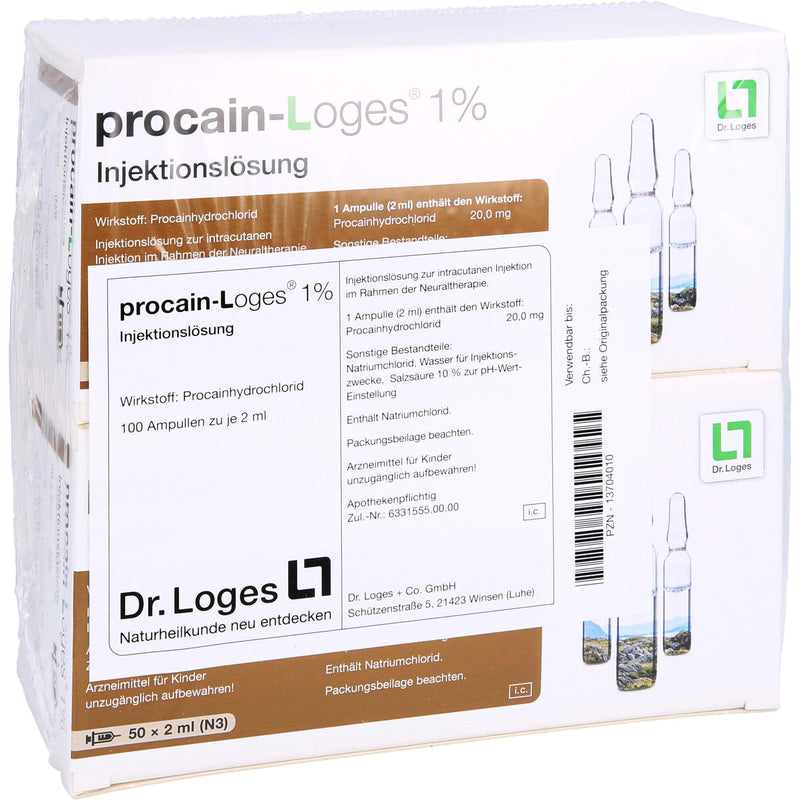 Procaine-Loges 1% injection solution ampoules - NewNest Australia