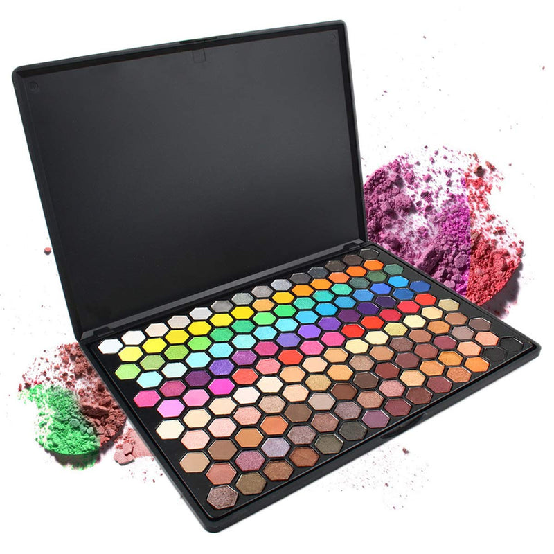 FantasyDay Professional Eyeshadow Palette Makeup Contouring Kit #1-149 Colours Highly Pigmented Nudes Warm Natural Matte Shimmer Cosmetic Eye Shadows Pallet Powder Palette #3 - NewNest Australia