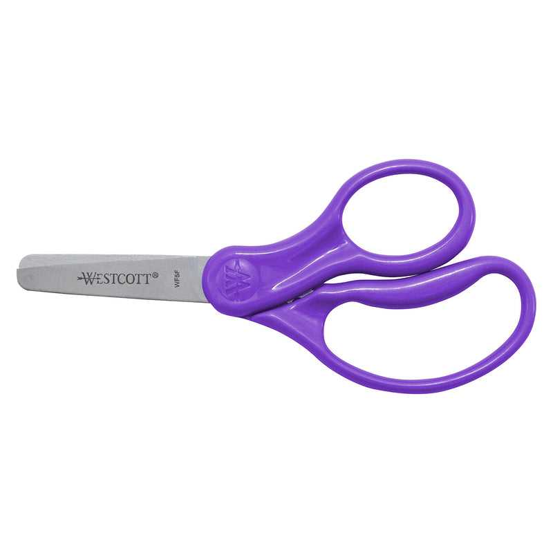 Westcott Right- & Left-Handed Scissors For Kids, 5’’ Blunt Safety Scissors, Assorted, 6 Pack (16454) - NewNest Australia