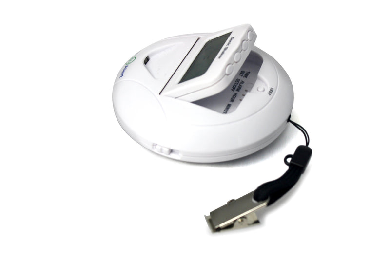 NewNest Australia - Sonic Alert SBP100 Portable Loud Vibrating Alarm Clock White 