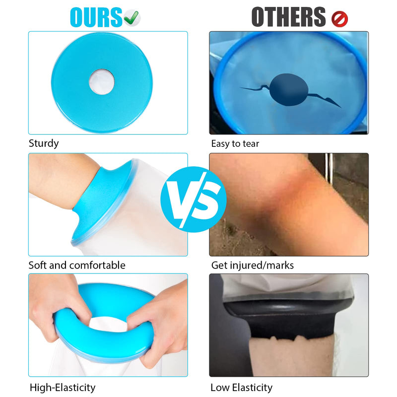 Waterproof Hand Cast Cover for Shower: Cast and Bandage Protector for bathing, Plaster Cast Cover Clear Cast and Dressing, Reusable Watertight Protection Dry for Broken Hand, Finger Wound, Wrist - NewNest Australia