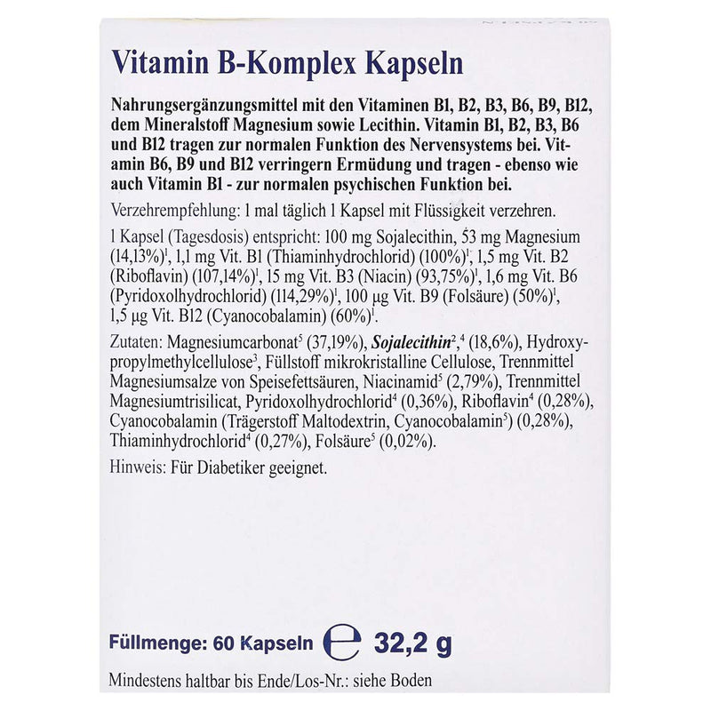 Vitamin B complex capsules - NewNest Australia