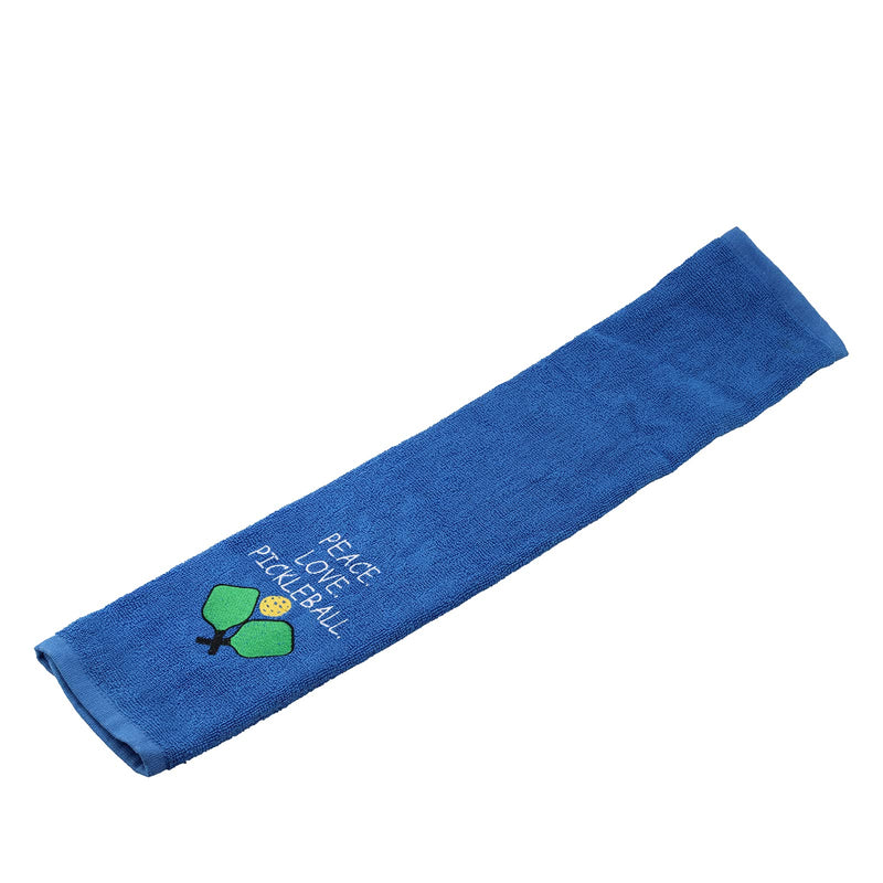 Pickleball Towel Peace Love Pickleball Embroidered Sports Teem Hand Towel Gift for Pickleball Player (Peace Love Pickleball) - NewNest Australia