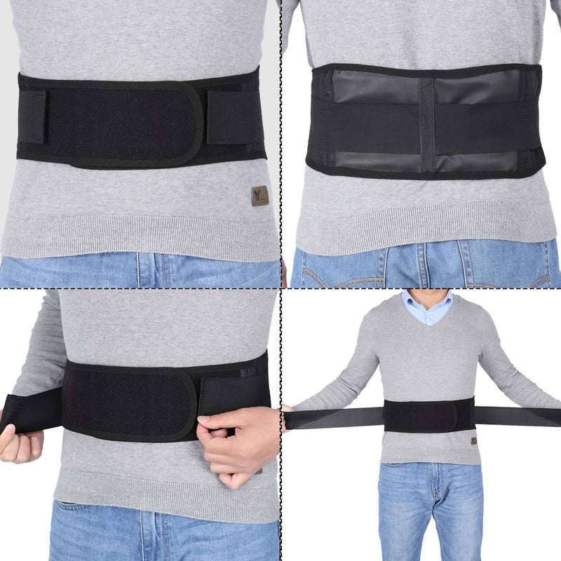 Tourmaline And Magnetic Field Therapy Belt Belt Heat New Tourmaline Self-Heating Magnetic Field Therapy Back Neck Shoulder Black Waist Protection Belt Lumbar Support - NewNest Australia