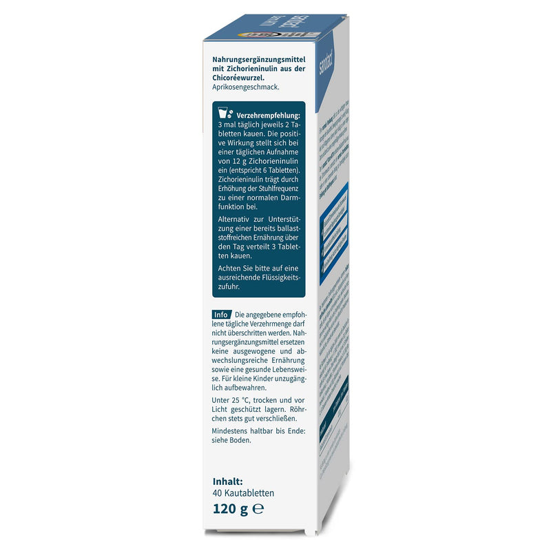 sanotact Darm Aktiv • 40 fiber chewable tablets • Natural fiber & inulin from chicory root • For intestinal cleansing and normal intestinal function 40 pieces (pack of 1) - NewNest Australia
