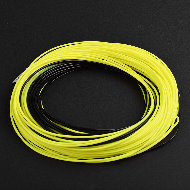 SF Sinking Tip Line Weight Forward Taper Fly Line Fly Fishing Line with Welded Loop Floating for Freshwater WF 4 5 6 7 8 9 10F/S 100FT IPS3/IPS5 Fluorescent Yellow&Black/Sink Tip WF5F/S IPS5 100FT - NewNest Australia
