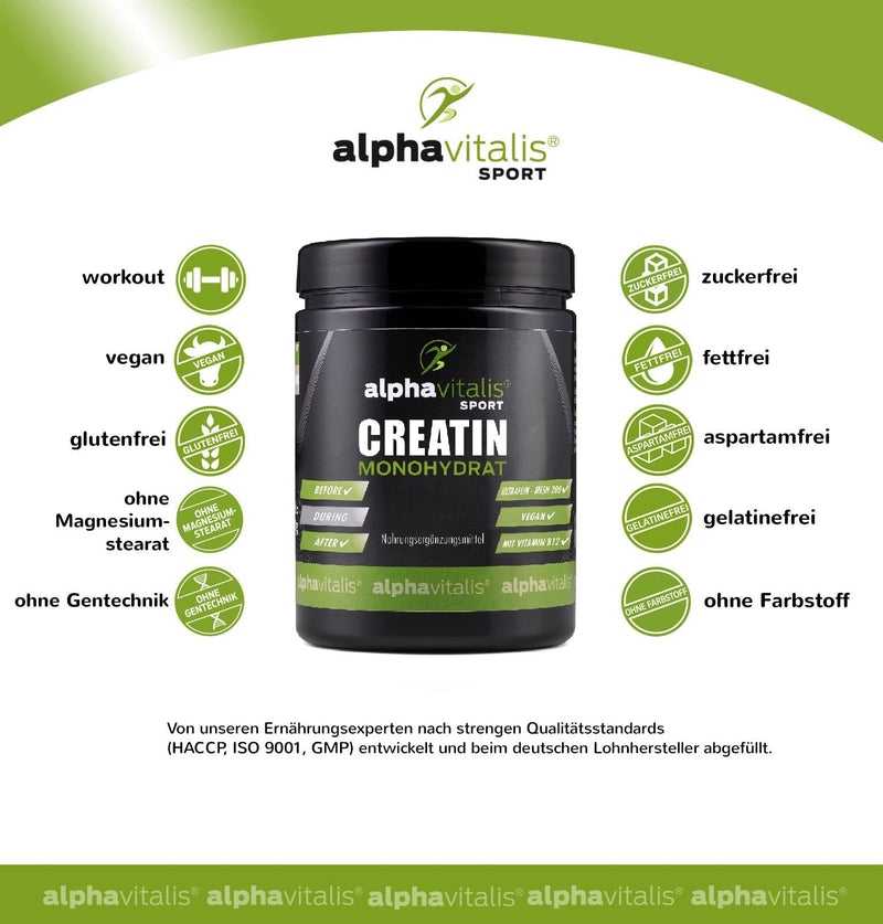 Creatine monohydrate powder - 500g can of the best creatine (Mesh 200) for bodybuilding, weight training and fitness - NewNest Australia