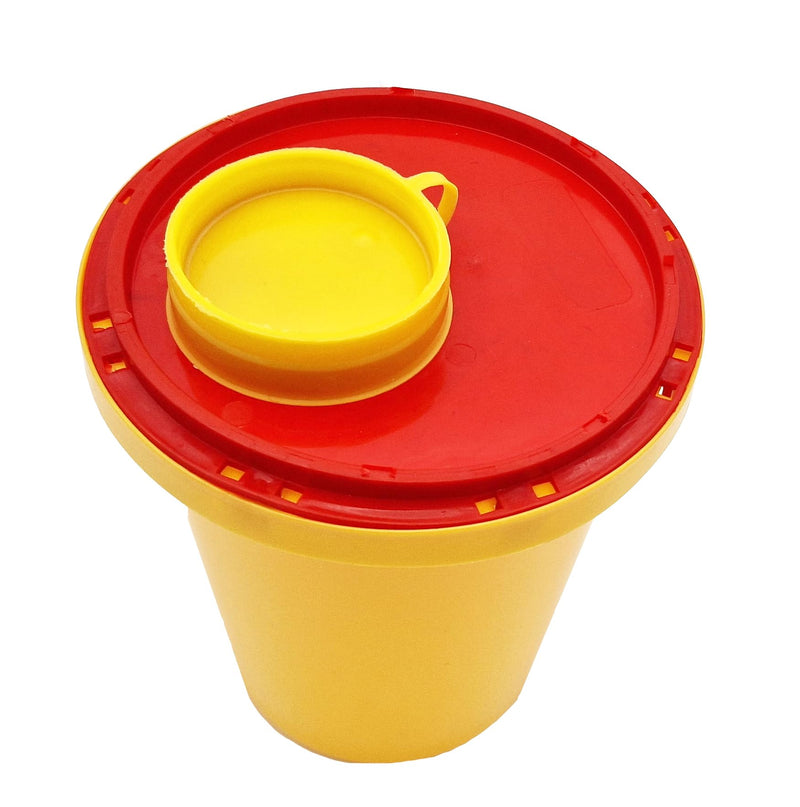 Cannula disposal container 1 liter cannula box disposal box 5 pieces cannula disposal container Tiga-Med - NewNest Australia
