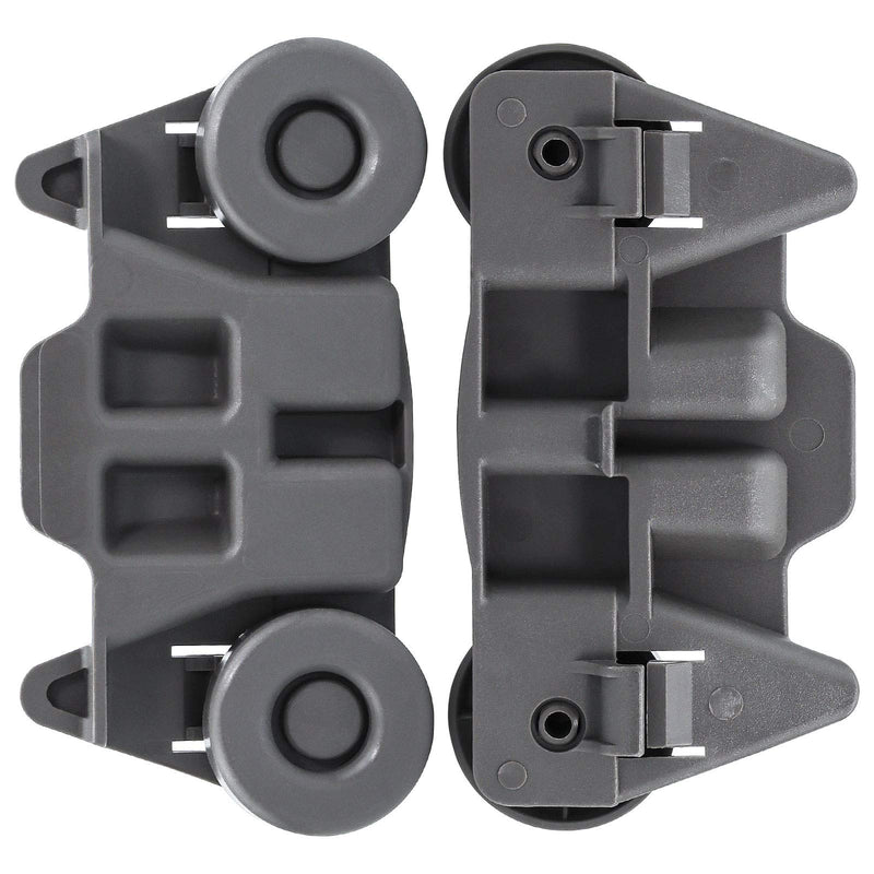 1 YEAR WARRANTY W10195416 W10195416V Dishwasher Wheels Lower Dish Rack Wheel Assembly - Compatible with Kenmore, Kitchenaid, Whirlpool Dishwasher Wheels, Perfect Replace W10195418, W10195416VP 4 PACKS height：2.9in - NewNest Australia