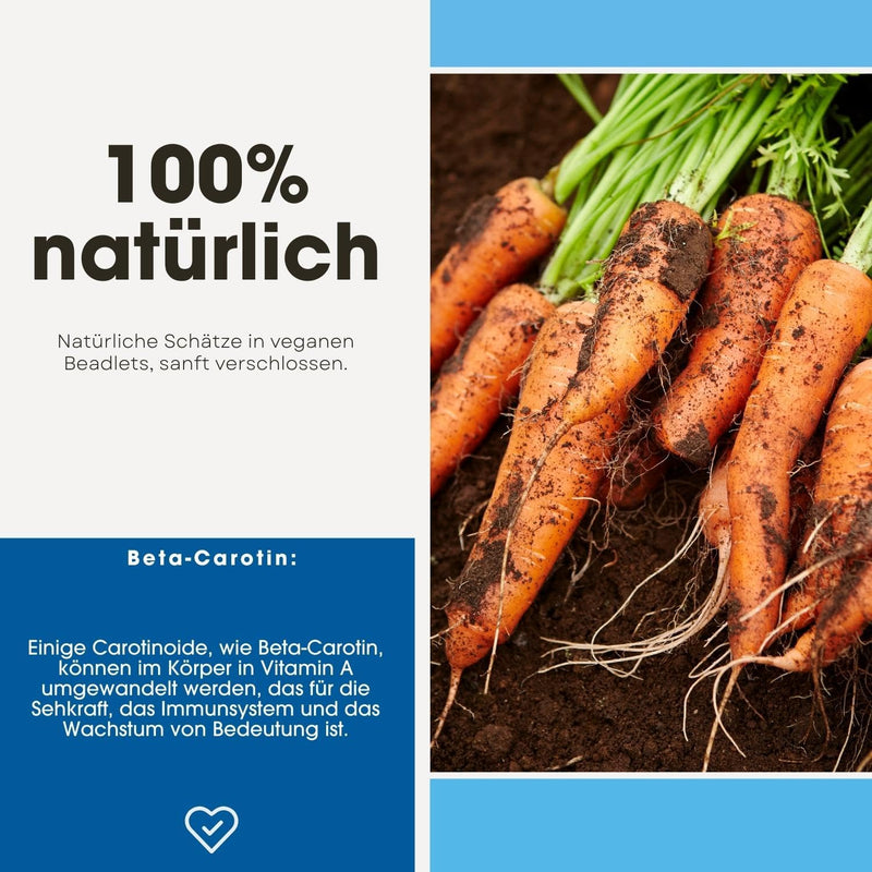 Fair & Pure® - carotenoid complex with beta-carotene - lutein - lycopene, among others - vegan - without magnesium stearate - 180 carotenoid capsules - NewNest Australia