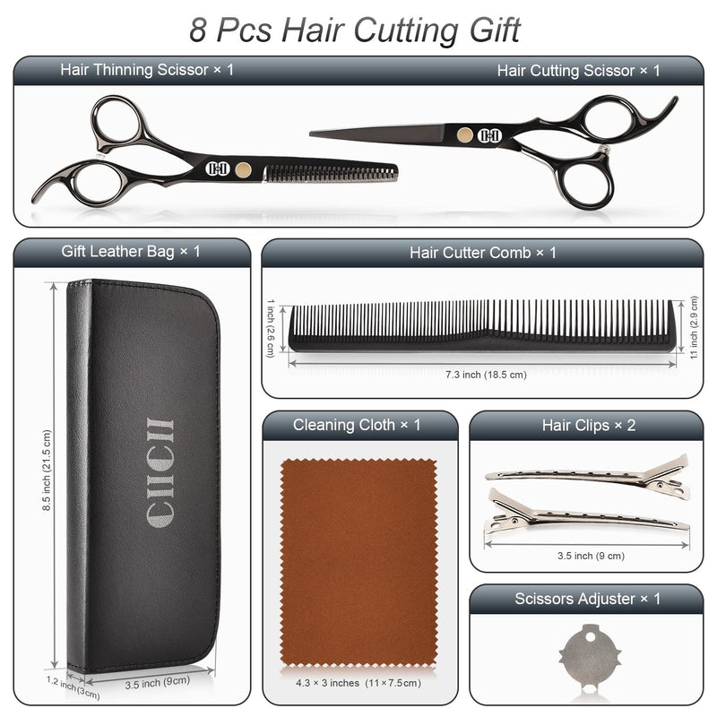 CIICII Professional Hairdressing Scissors Set - NewNest Australia