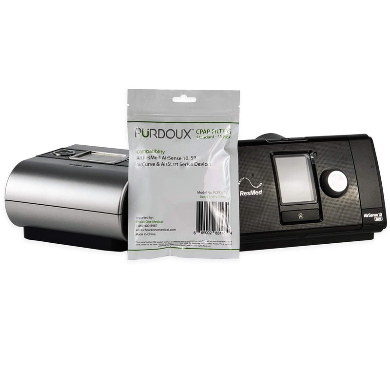PURDOUX CPAP Filters for ResMed AirSense 10 & S9 Devices (Standard 15 Pack)) AirSense 10 & S9 (Standard 15 Pack) - NewNest Australia
