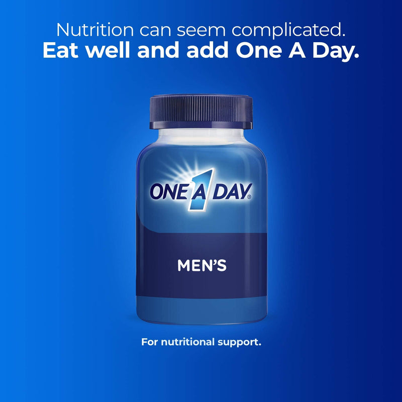 One A Day Men’s Multivitamin Gummies, Supplement with Vitamin A, Vitamin C, Vitamin D, Vitmain E, Calcium & more, 170 Count - NewNest Australia