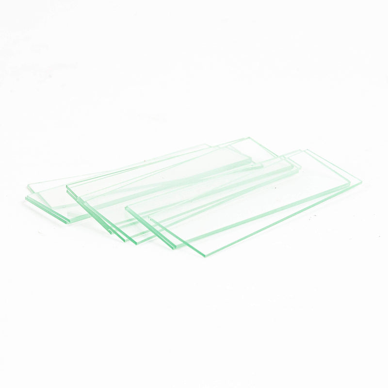AmScope BS-72P-100S-22 72 Pieces of Pre-Cleaned Blank Microscope Slides and 100 Pieces of 22x22mm Square Coverslips Cover Glass - NewNest Australia