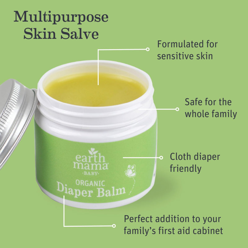 Earth Mama Angel Baby Angel Baby Bottom Balm, Pack of 1 (1 x 60 ml) - NewNest Australia