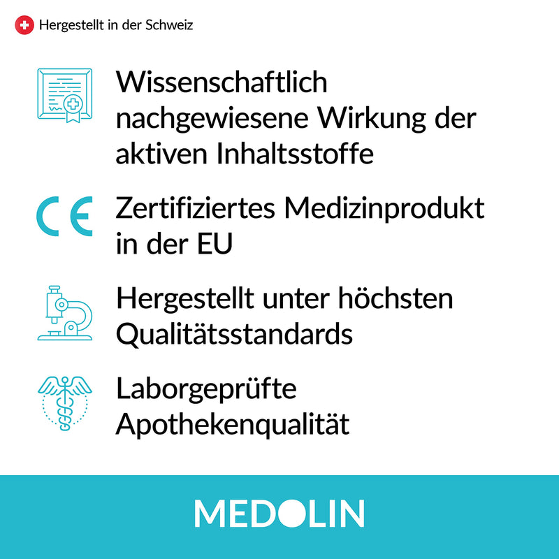 Medolin® Scar Ointment - Reduces the visibility of scars - Certified scar gel in the EU - Versatile & easy to use, 19 g - NewNest Australia