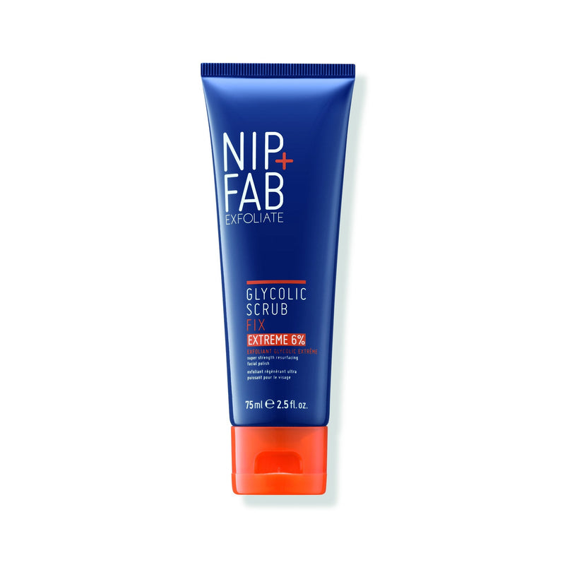 Nip+Fab Glycolic Acid Fix Daily Cleansing Pads for Face with Hyaluronic Acid | 100 Pads XXL & Glycolic Acid Fix Face Scrub Extreme with Salicylic Acid | 75 ml 2.5 fl oz + Face Scrub Extreme - NewNest Australia