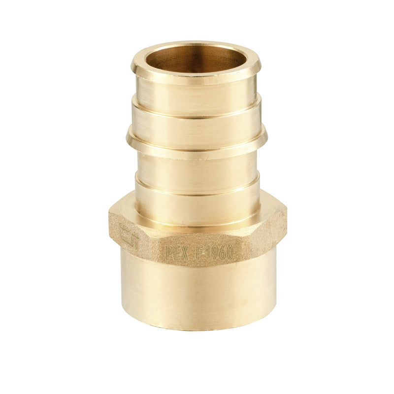 (Pack of 5) EFIELD Pex A Expansion Fitting 3/4"x 1/2" Female NPT Adapter,F1960 Lead Free Brass-5 Pieces - NewNest Australia