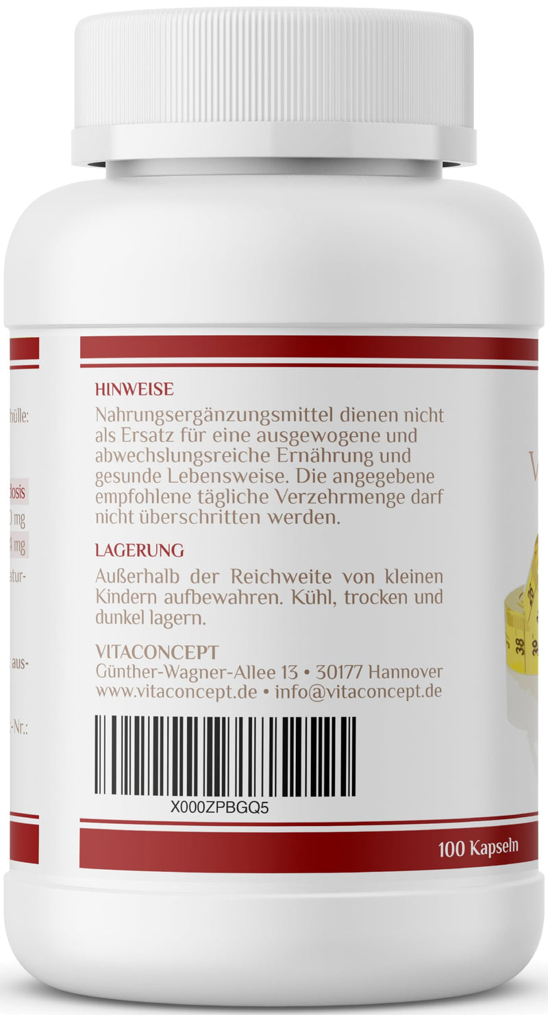 VITACONCEPT I L-Carnitine 2000 mg (daily dose) I 140 capsules high dosage I laboratory tested I Made in Germany - NewNest Australia