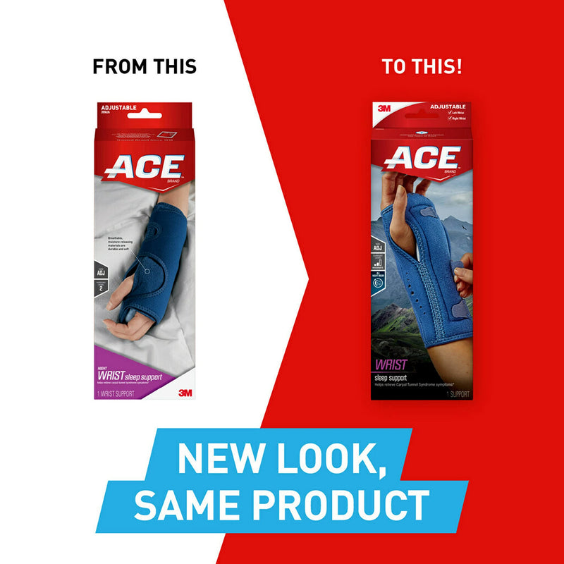 ACE - 209626 Night Wrist Sleep Support, Helps relieve symptoms of Carpal Tunnel Syndrome, - NewNest Australia