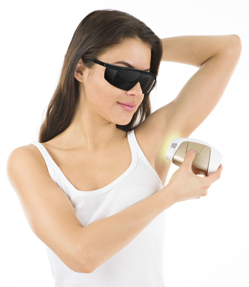 SafeLightPro F2 light protection glasses for HPL/IPL hair removal, with UV-C protection - NewNest Australia