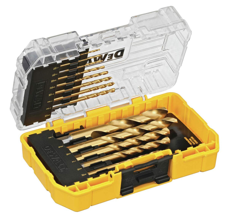 DEWALT DW1341 14-Piece Titanium Speed Tip Drill Bit Set - NewNest Australia