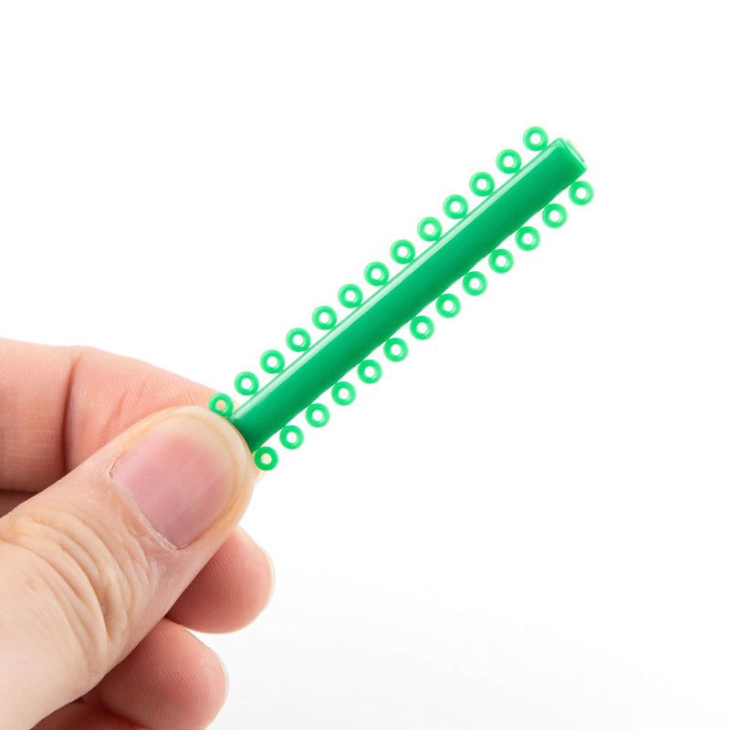 LOVEWEE Dental Orthodontic Ligature Ties and Orthodontic Ligature Gun Tools Teeth Orthodontic Ligature Ring Rubber Bands Multi-Color(1040 Pcs/Bag) - NewNest Australia