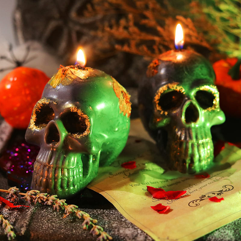 LET'S RESIN Silicone Skull Molds, 3D Large Skull Shape Molds for Epoxy Resin, Skeleton Skull Decor Epoxy Resin Mold for Candle Making, Home Decor, Outdoor, Resin Casting Art Crafts - NewNest Australia