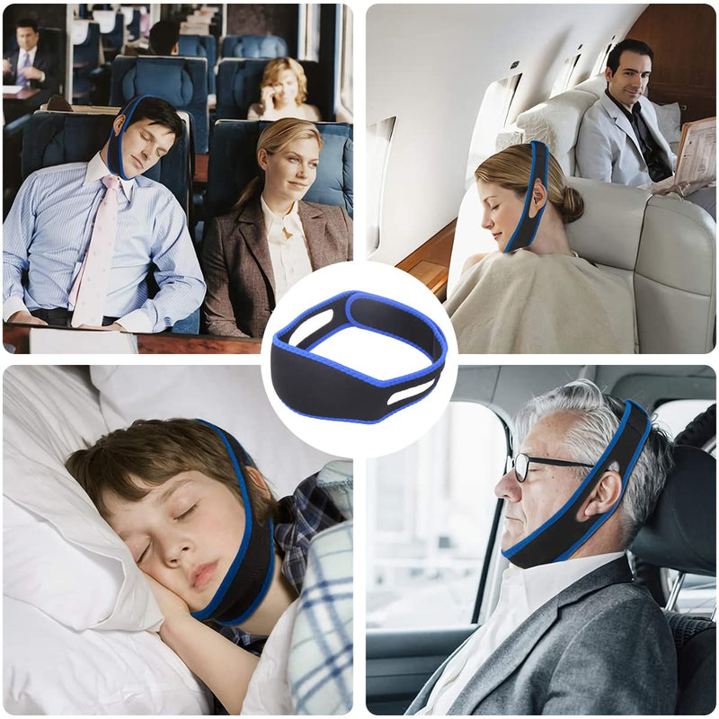 Yutou Anti Snoring Chin Strap Professional Effective Helps Against Snoring Device Anti Snoring Stopper Snoring Solution For Snoring Reduction For Men Women Pack Of 2 - NewNest Australia