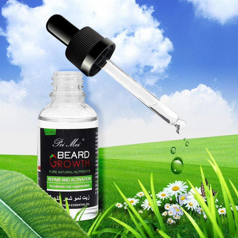 Beard Oil, Duvina Beard Oil and Conditioner for Men for Beard Care Pure Natural Beard Care Intensive Beard Care Natural Organic Beard Oil Natural Organic Hair Growth Oil (30ml) - NewNest Australia