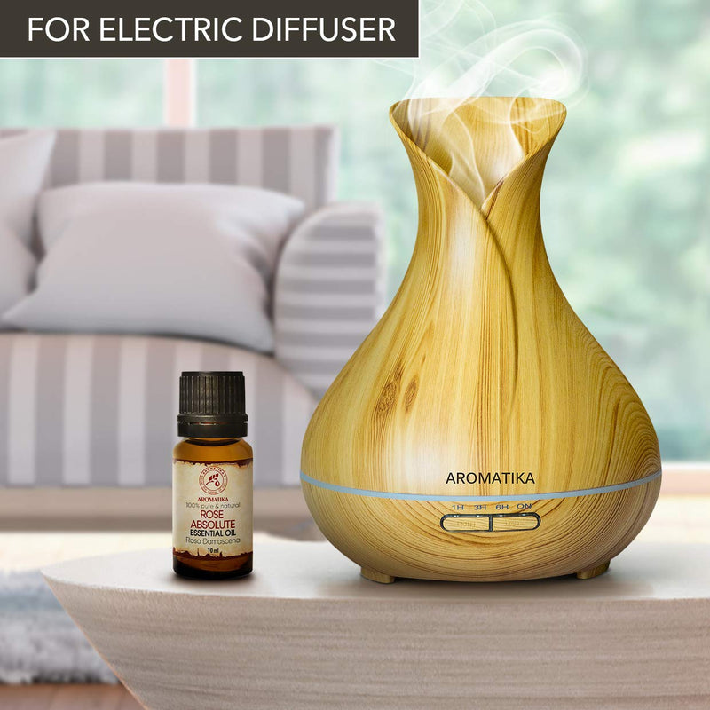 Rose Absolute Essential Oil 10 Ml - Rosa Damascena Bulgarian - Aromatherapy - Room Fragrance - Rose Absolute Oils For - Body Care - Diffusers - Relaxation - Aroma Lamp - Soothing - Good Sleep - NewNest Australia
