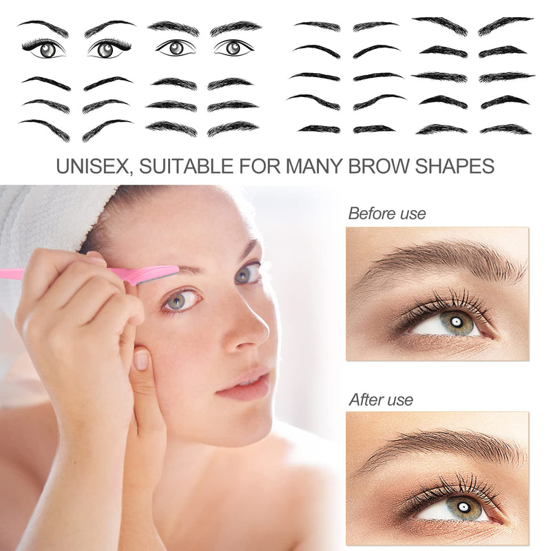 Sularpek Pack of 9 eyebrow razors, eyebrow shapers, facial razors for women, multi-purpose peeling face razors, for facial and body eyebrows for women - NewNest Australia