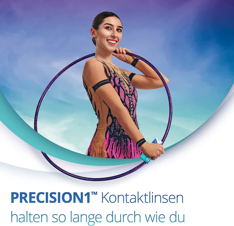PRECISION1 daily lenses soft, 30 pieces, BC 8.3 mm, DIA 14.2 mm, -1.25 diopters 8.3 millimeters 14.2 millimeters - NewNest Australia