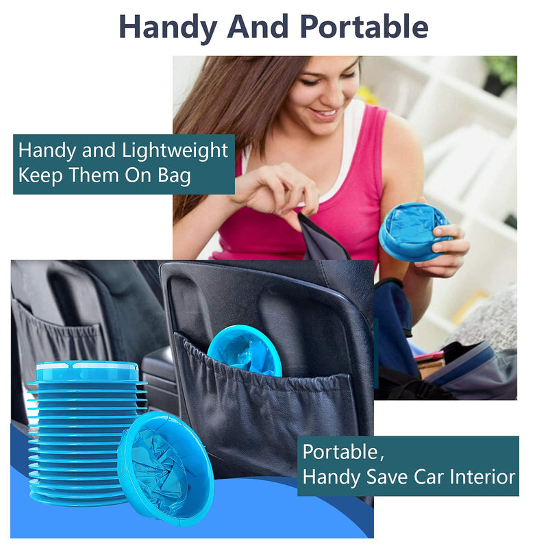 10 Pack Barf Bags 1000ml High Density Emesis Bags,Vomit Bags Disposable Leak Resistant, Portable, for Motion, Car & Aircraft Sickness Kids, Pregnant Women, Taxis Drivers Nausea Bags (10 Pack) 10 Count (Pack of 1) - NewNest Australia