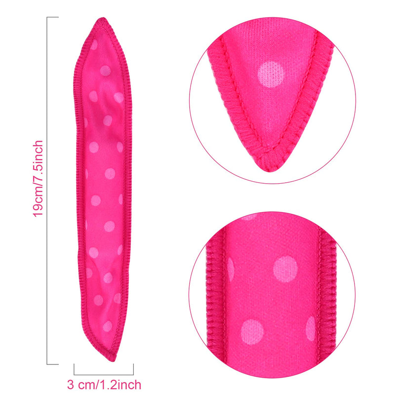 Locisne 40pcs=5 Color*8pcs Flexible Foam Sponge Hair Curlers, No Heat Hair Curlers Magic Pillow Soft Rollers Hair Care DIY Styling Tools Comfy to Sleep on - NewNest Australia