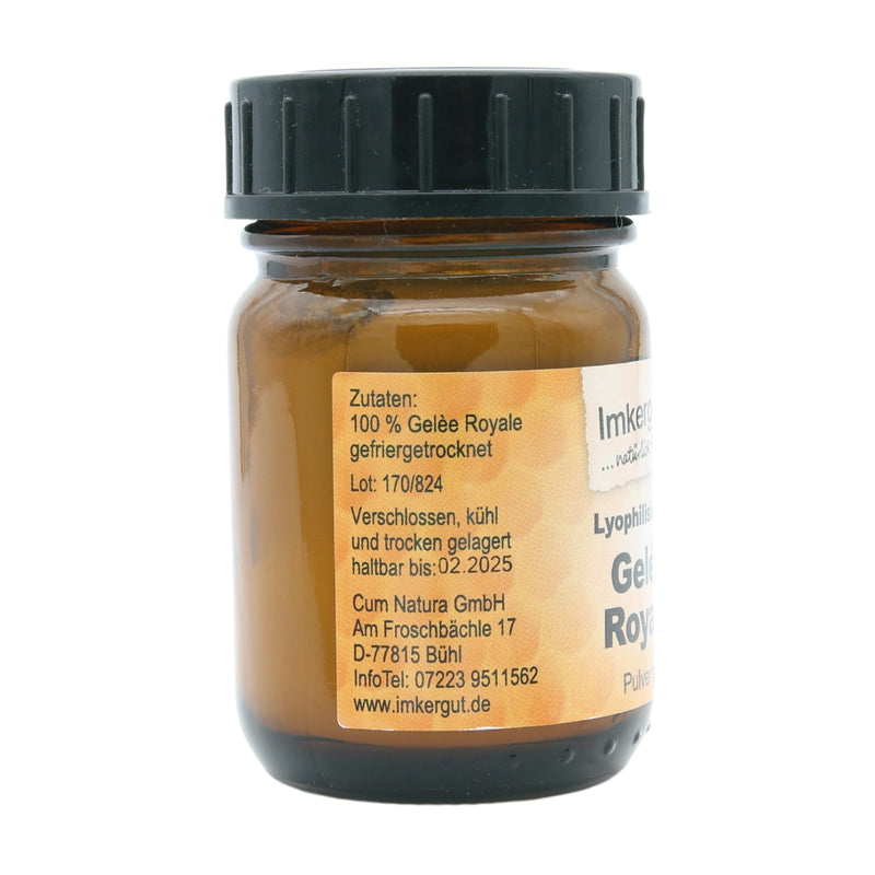 Beekeeping Organic Royal Jelly Powder | lyophilized royal jelly | gently freeze-dried | 30g - NewNest Australia
