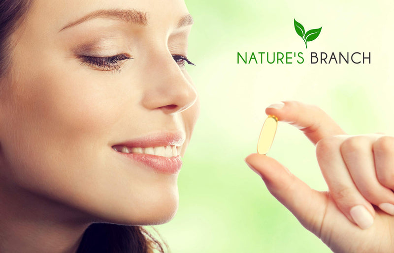 Best Triple Strength Omega 3 Fish Oil Pills 2400mg Burpless High Potency Lemon Flavor - 864mg EPA 576mg DHA Ultra Pure Liquid Softgels 120 Capsules for Brain Joints Eyes Hair Heart Health Supplement - NewNest Australia