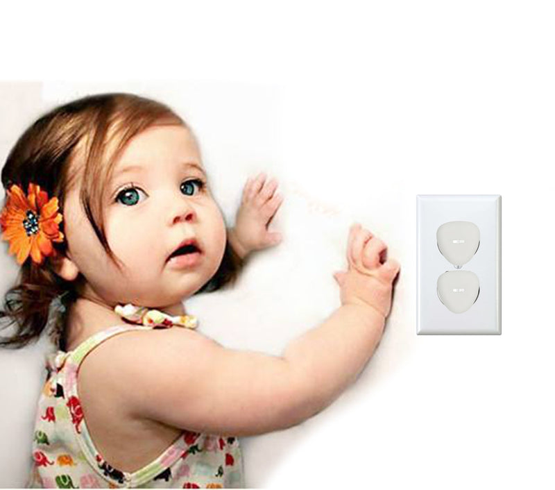 UCLEVER Outlet Plug Covers Baby Proofing Electric Protector Caps Kit for Child Safety (24 Plugs + 4 Keys) - NewNest Australia