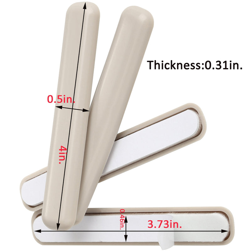 32Pcs 1/2in.X 4in.Bar Self Stick Carpet Sliders Self Adhesive Furniture Moving Slider for Carpet Slider,Self-Adhesive Furniture Slider,Moving Pads Moving Furniture Sliders Furniture Mover Glide Glider - NewNest Australia