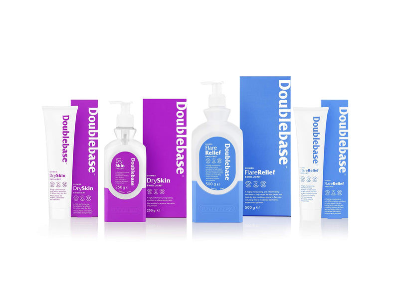 Doublebase Diomed Dry Skin Emollient. Clinically Proven Moisturiser for Eczema, Psoriasis and Dermatitis Treatment. Body Cream for Dry Skin Relief, 250g Pump Pack 250 g (Pack of 1) - NewNest Australia