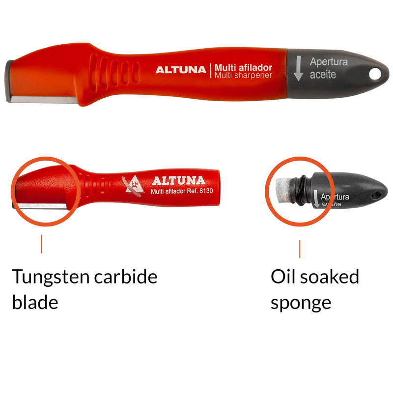 Altuna Pocket Blade Sharpener | Professional Garden Tool for Pruning Shears, Hedge Scissor & Loppers - NewNest Australia