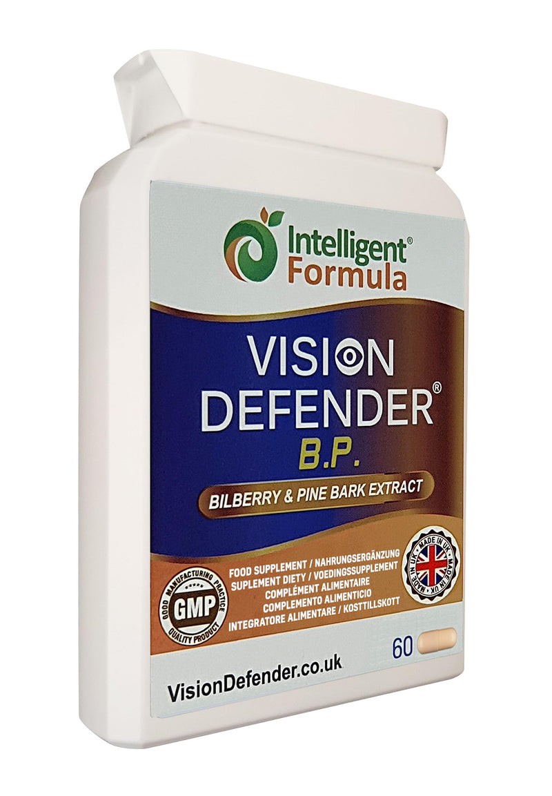 Eyes And Vision Supplement With Blueberry, Pine Bark Extract, Antioxidants Anthocyanins And Procyanidins - Eye Dietary Supplement For Maintaining Normal Vision (60 Vegan Capsules) - NewNest Australia