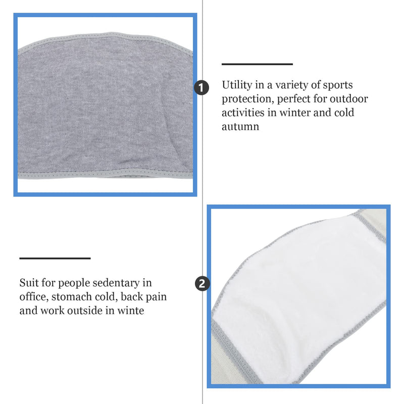 Healifty Back Support Belt for Women - Breathable Lumbar Support with Lumbar Pad Warming Lower Back for Herniated Disc Sciatica (Size L), light gray - NewNest Australia