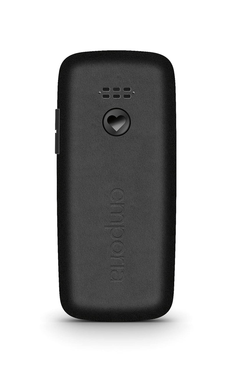 Emporia emporiaHAPPY E30 2G Bar Phone for the Elderly, large 1.8" colour screen, large well spaced buttons, SOS emergency button, Charging cradle included - (Official UK And Ireland Version) - Black - NewNest Australia